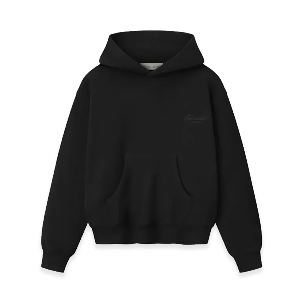 FEAR OF GOD ESSENTIALS Women's Signature Classic Hoodie "Vintage Black"