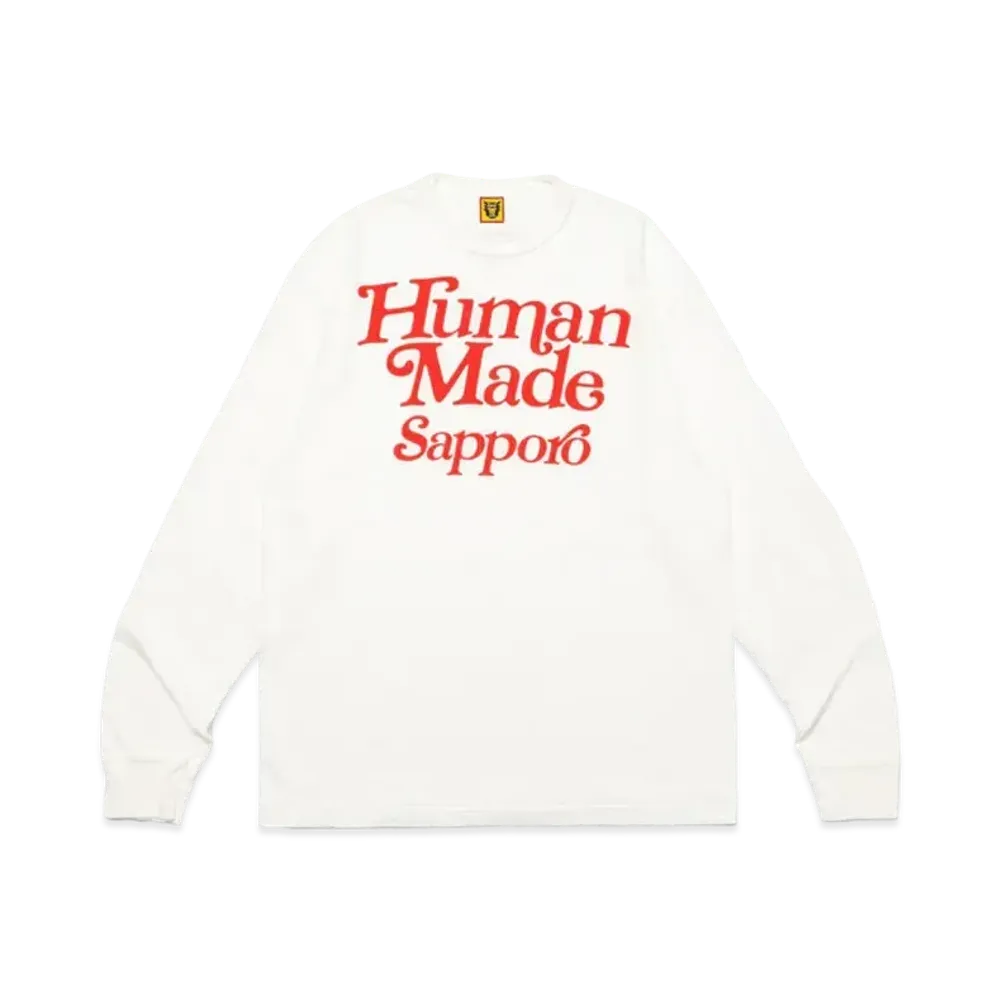 HUMAN MADE Long Sleeve T-Shirt Sapporo "White"