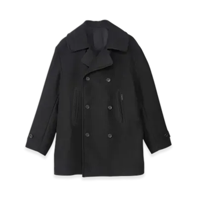 HYSTERIC GLAMOUR Pea Coat "Black"