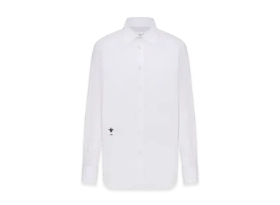 Dior Women's Cotton Poplin Blouse "White"