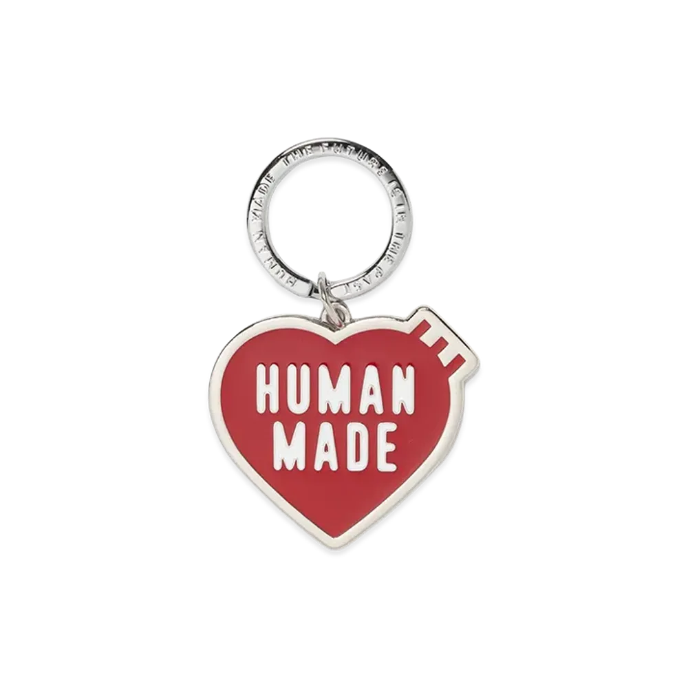 HUMAN MADE Heart Keyring "Red"