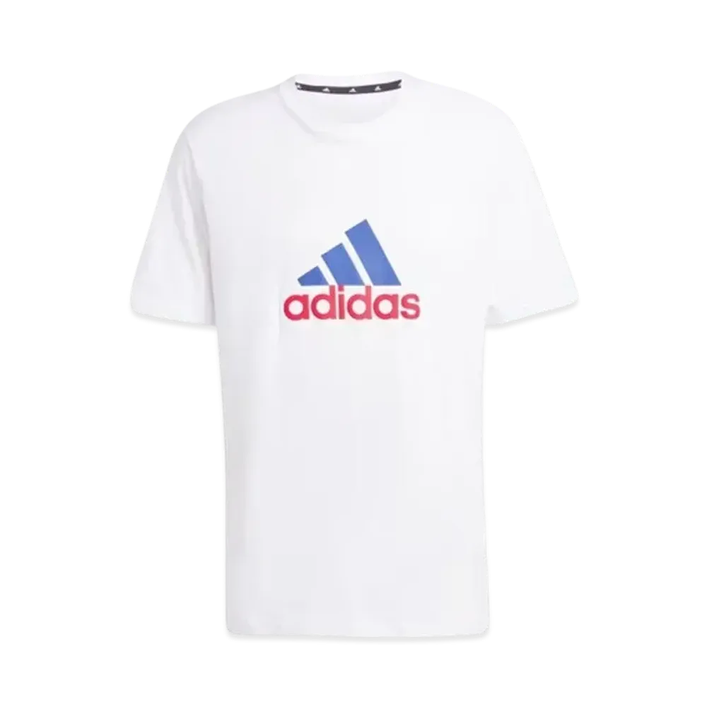 adidas Future Icon Badge of Sports Short Sleeve T-Shirt "White"