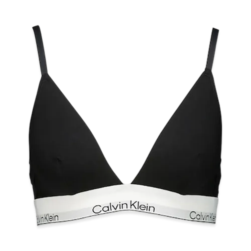 Calvin Klein Icon Cotton Modal Unlined Triangle "Black"