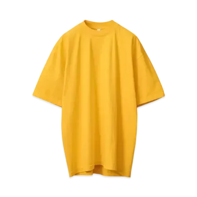 Los Angeles Apparel 6.5oz Garment Dye Crew Veck T-shirt "Gold"