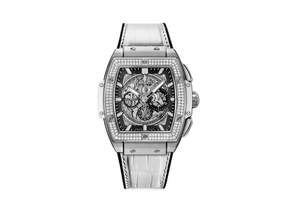 HUBLOT Spirit of Big Bang Titanium White Diamonds 45mm