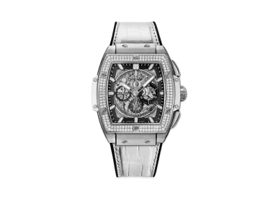 HUBLOT Spirit of Big Bang Titanium White Diamonds 45mm