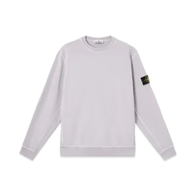 Stone Island 6100020 MALFIL FLEECE 'OLD' EFFECT "Lilac"
