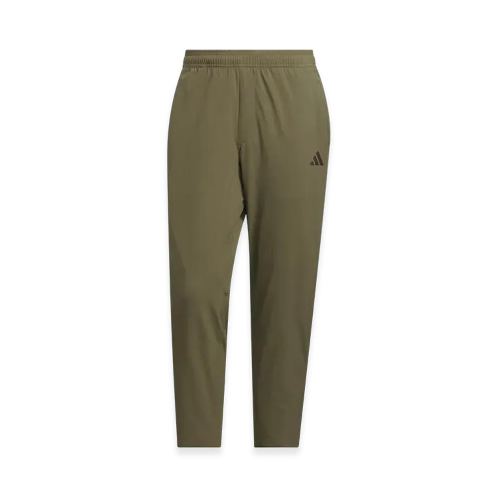 adidas Essentials Plus Regular Fit Stretch Woven Ankle Length Jogger Pants "Olive Strata"