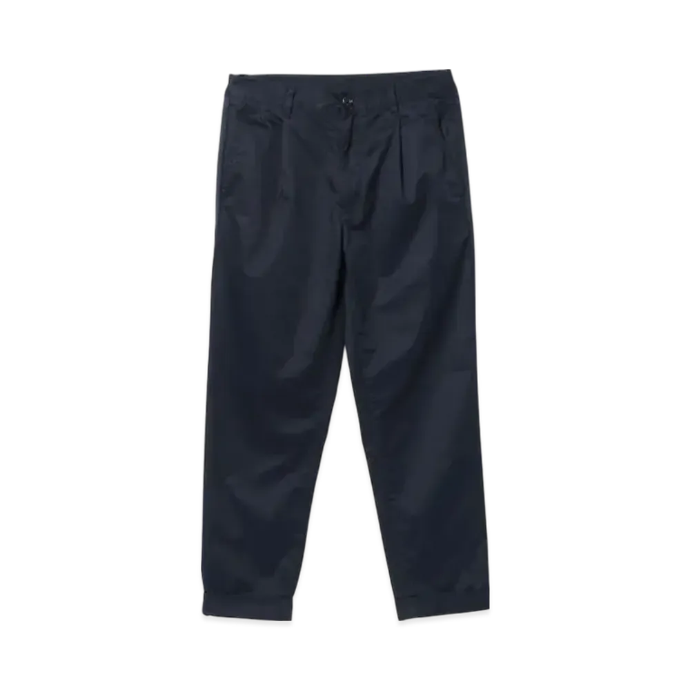 BEAMS 1 Pleat 80/3 Twill "Navy"