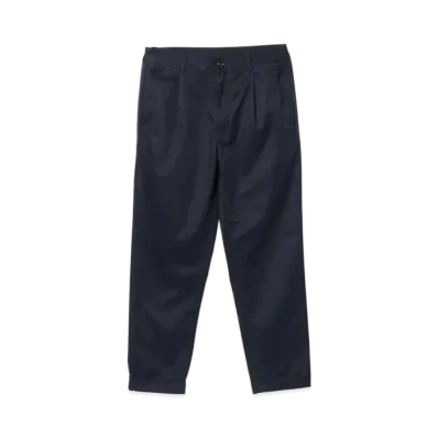 BEAMS 1 Pleat 80/3 Twill "Navy"