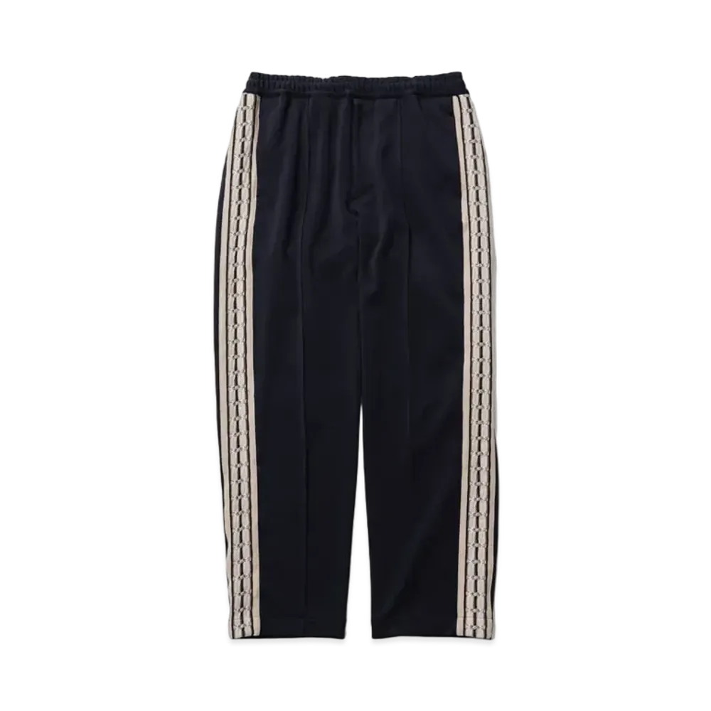 Sasquatchfabrix Lace Tape Track Pants "Navy"