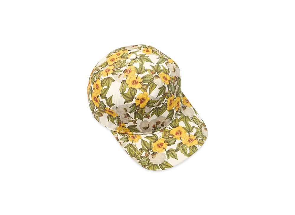 DENIM TEARS DT Floral Canvas Cap "Multi"