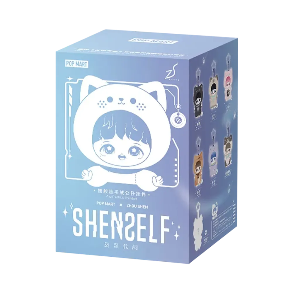 POP MART ZHOU SHEN SHENSELF Series Vinyl Plush Doll Pendant [Piece]