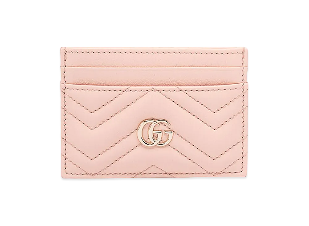 GUCCI Women's GG Marmont Cardcase "Pink"