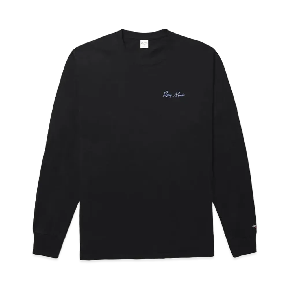 Noah x Roxy Music Song Titles LS Tee "Black"