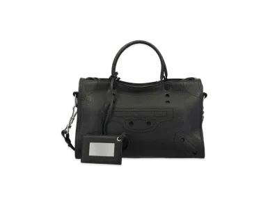 BALENCIAGA Handbag Lambskin "Black"