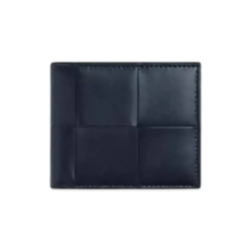 Bottega Veneta Cassette Bi-Fold Wallet "Space/Sapele"