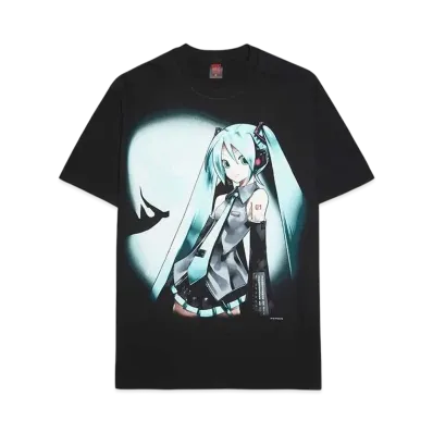 Geeks Rule x HATSUNE MIKU 15 Silkscreen Printing T Shirt Vol.01 "Black"