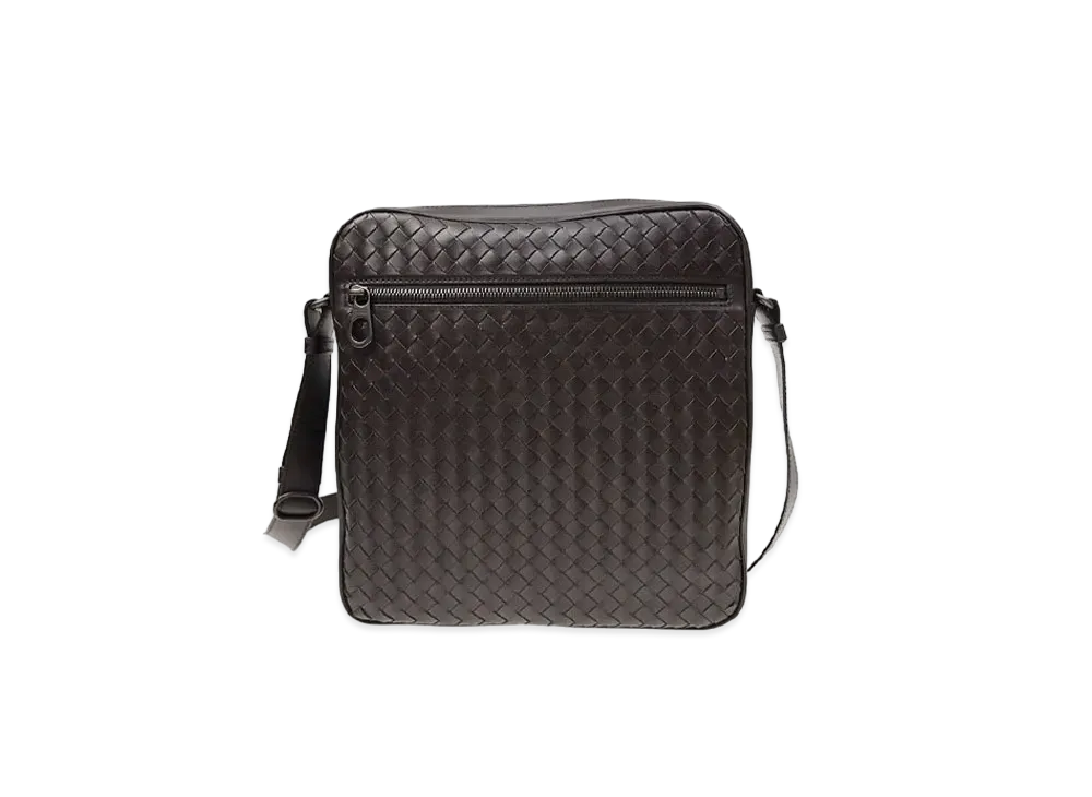 Bottega Veneta Lambskin Shoulder Bag "Brown"