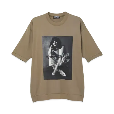 HYSTERIC GLAMOUR HG Woman T-Shirt "khaki"