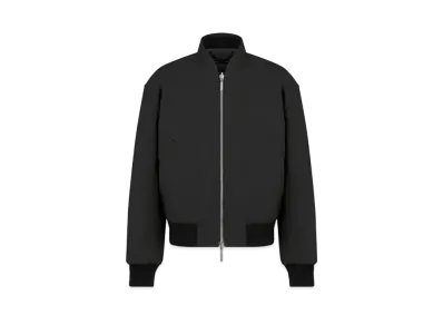 Dior Christian Dior Couture Reversible Jacket Blended Cotton Twill "Black"
