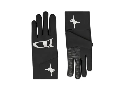 Dior x LEWIS HAMILTON Ski Gloves Technical Fabric "Black/White"