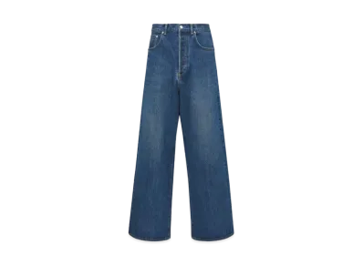Dior Christian Dior Couture Extra-Wide Jeans Cotton Denim "Blue"