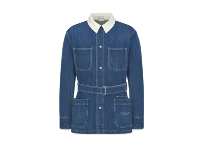 Dior Christian Dior Couture Safari Jacket Cotton Denim "Blue"