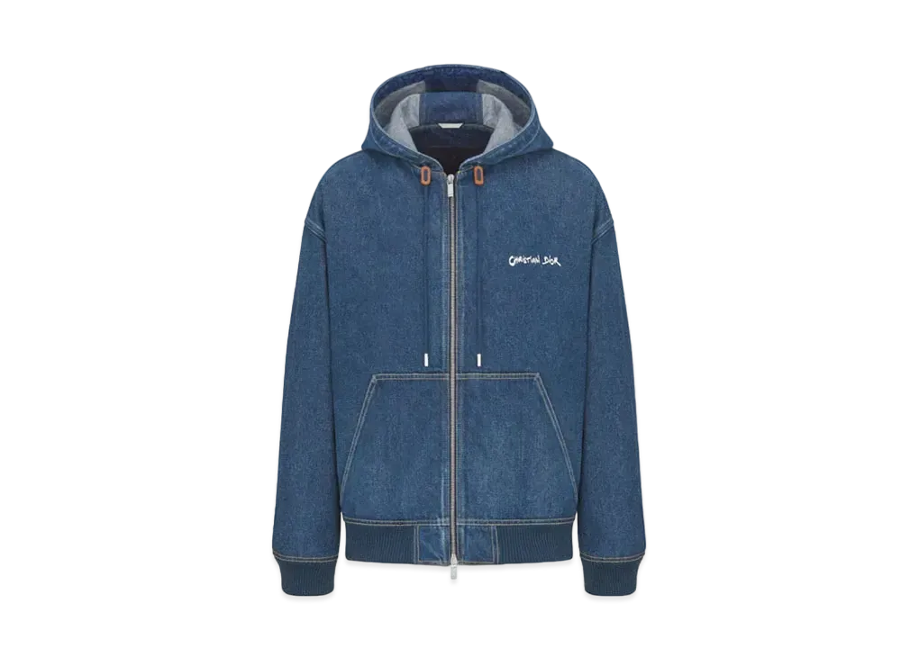 ディオール クリスチャン ディオール タグ ジャケット コットンデニム "ブルー" 443D494A389X_C580