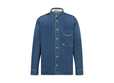 Dior Christian Dior Couture Overshirt Cotton Denim "Blue"
