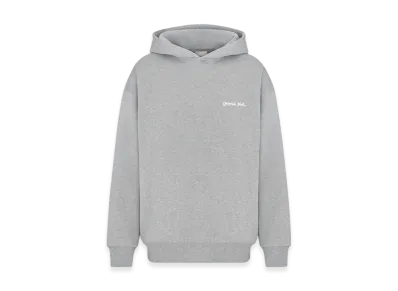 Dior Cotton Fleece Christian Dior Tag Hooded Sweatshirt Oversized Fit "Gray"