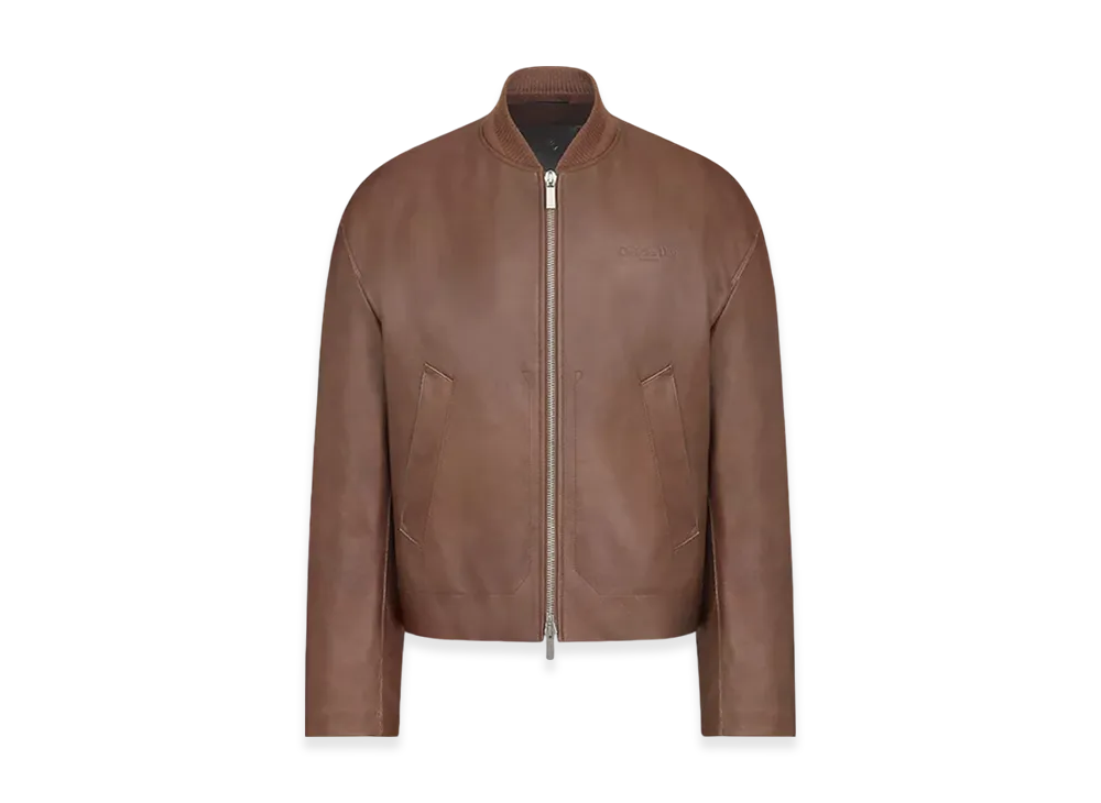 Dior Couture Bomber Jacket Calfskin "Brown"