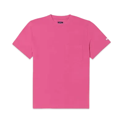 Noah Heavy Weight Pique Top "Sangria"