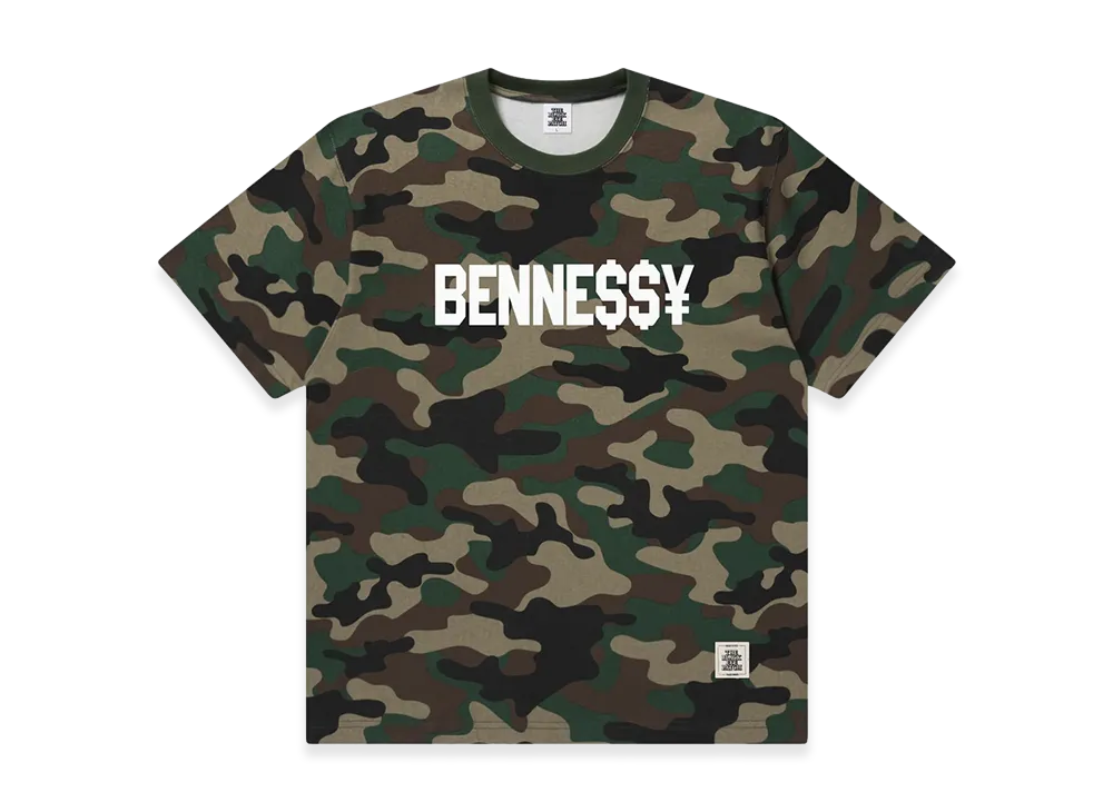 BlackEyePatch Bennessy Heavyweight Tee "Woodland Camo"