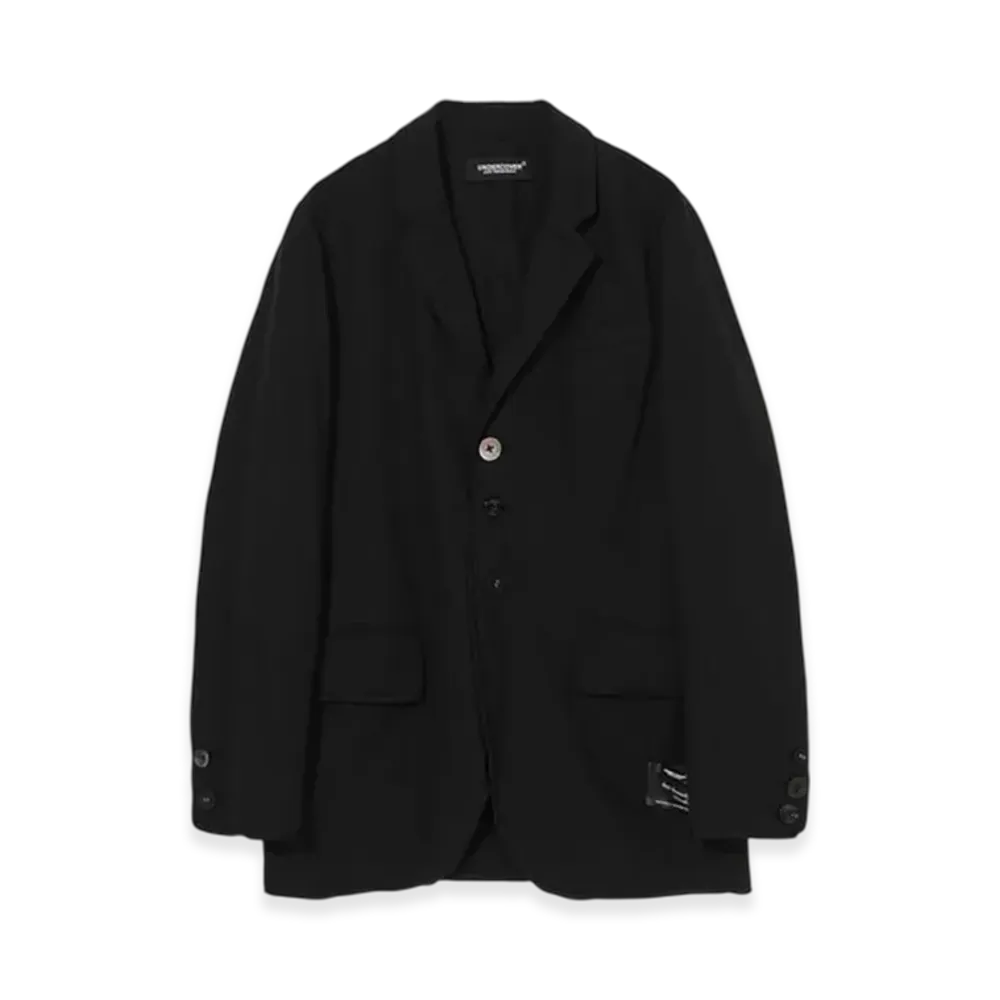 UNDERCOVER Cotton Gabardine Jacket "Black"