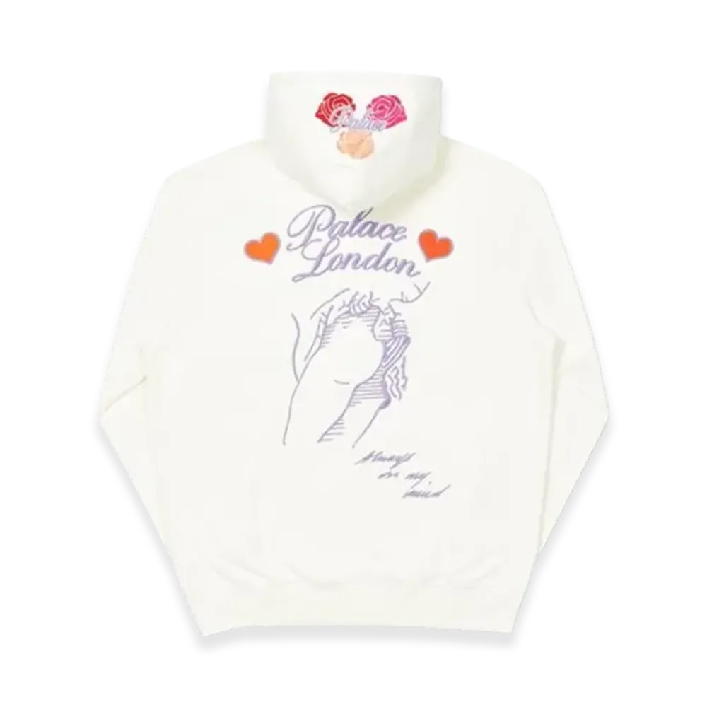 PALACE Love Letter Hood "White"