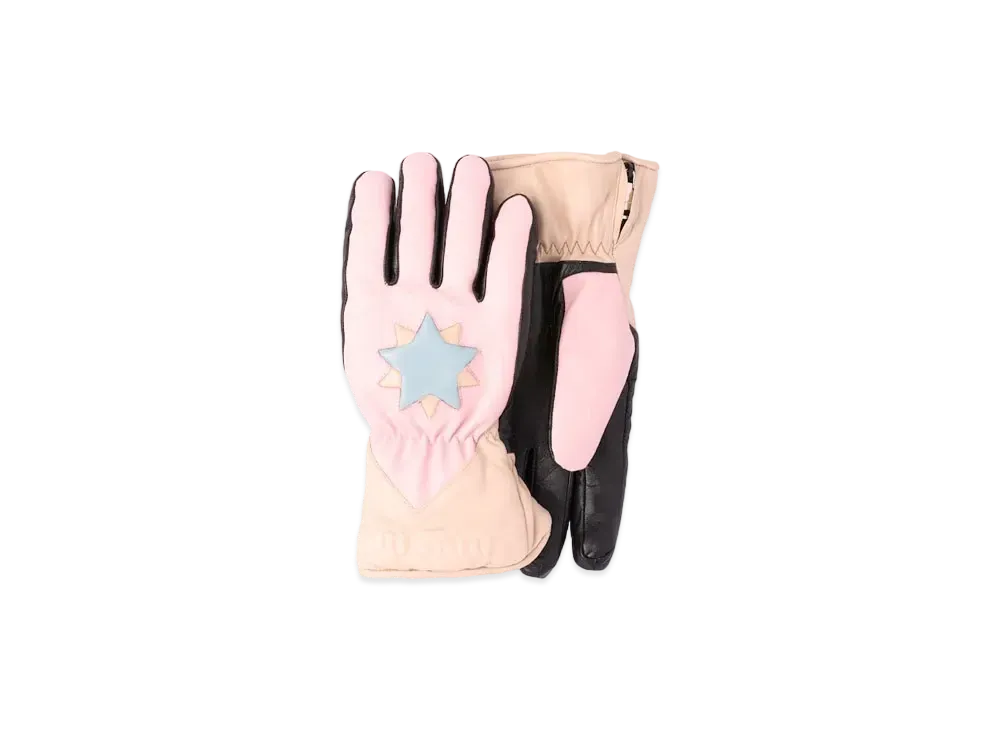 MIU MIU Nappa Leather Globe "Pink/Dessert/Sky Blue"