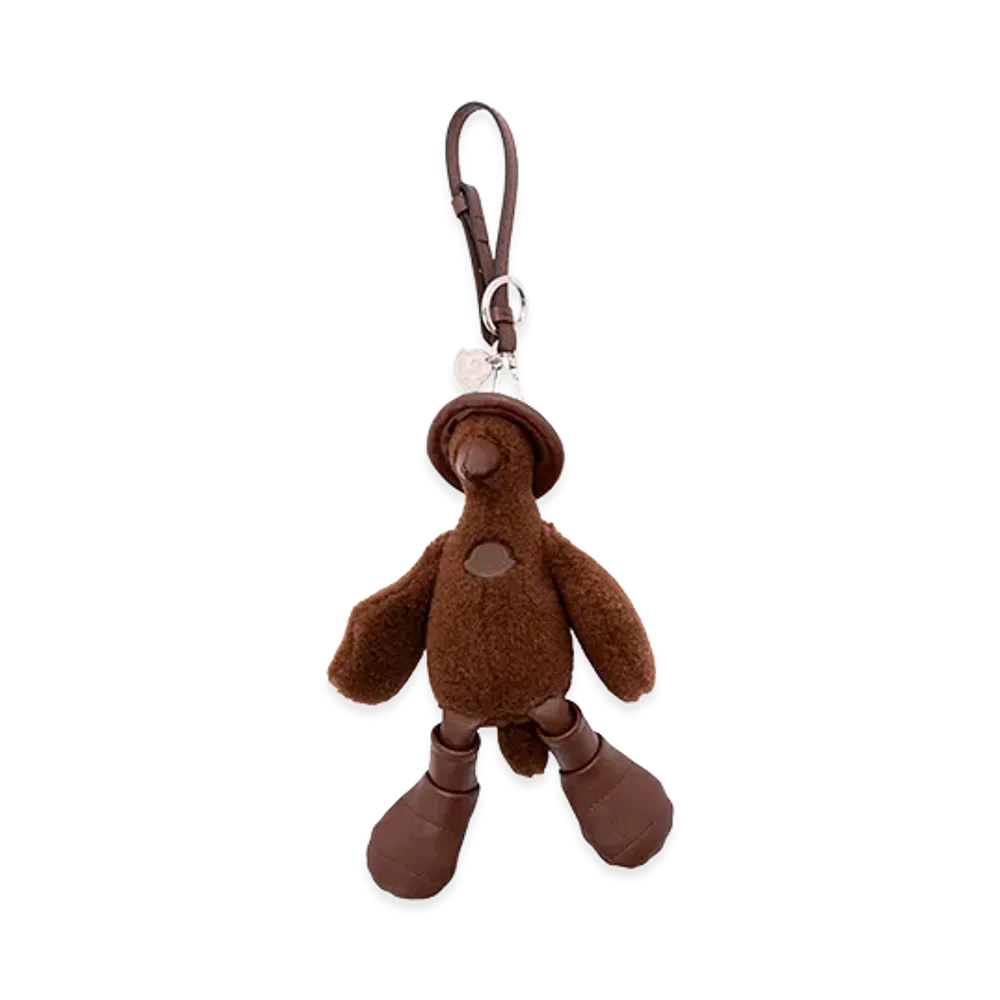 MONCLER Duck Key Ring "Brown"