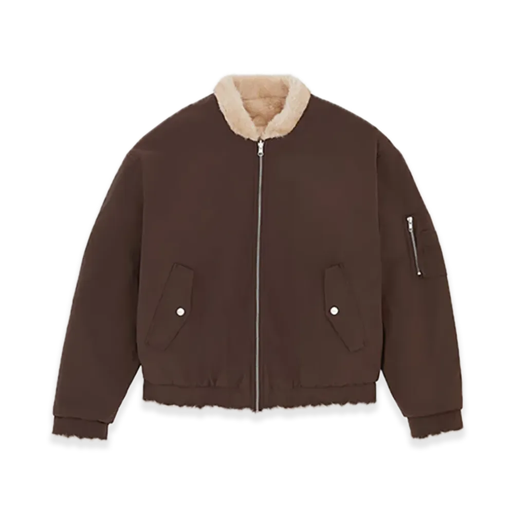 MM6 Maison Margiela Bomber Jacket "Brown/Beige"