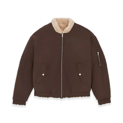 MM6 Maison Margiela Bomber Jacket "Brown/Beige"