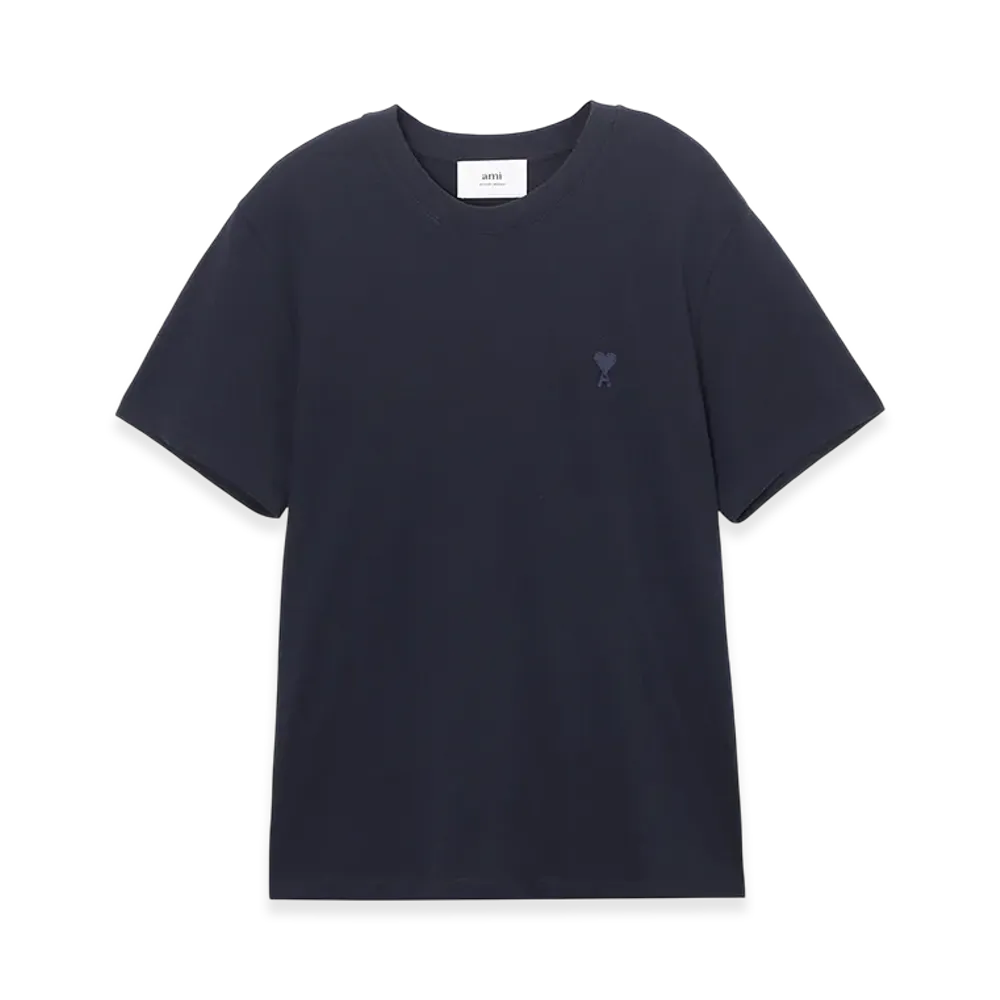 AMI PARIS De Coeur Tshirt "Nightblue"