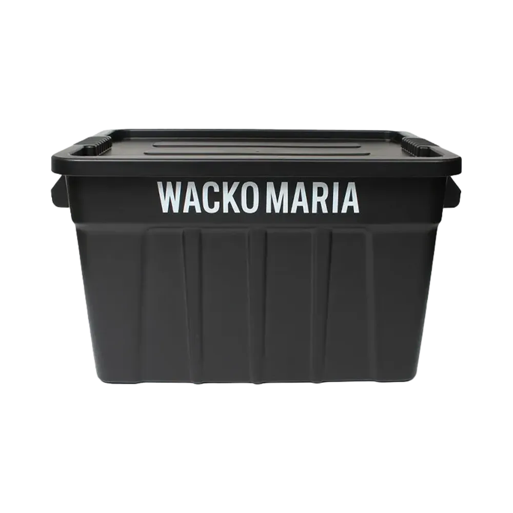 WACKO MARIA Thor / Large Totes With Lid 75L "Black"