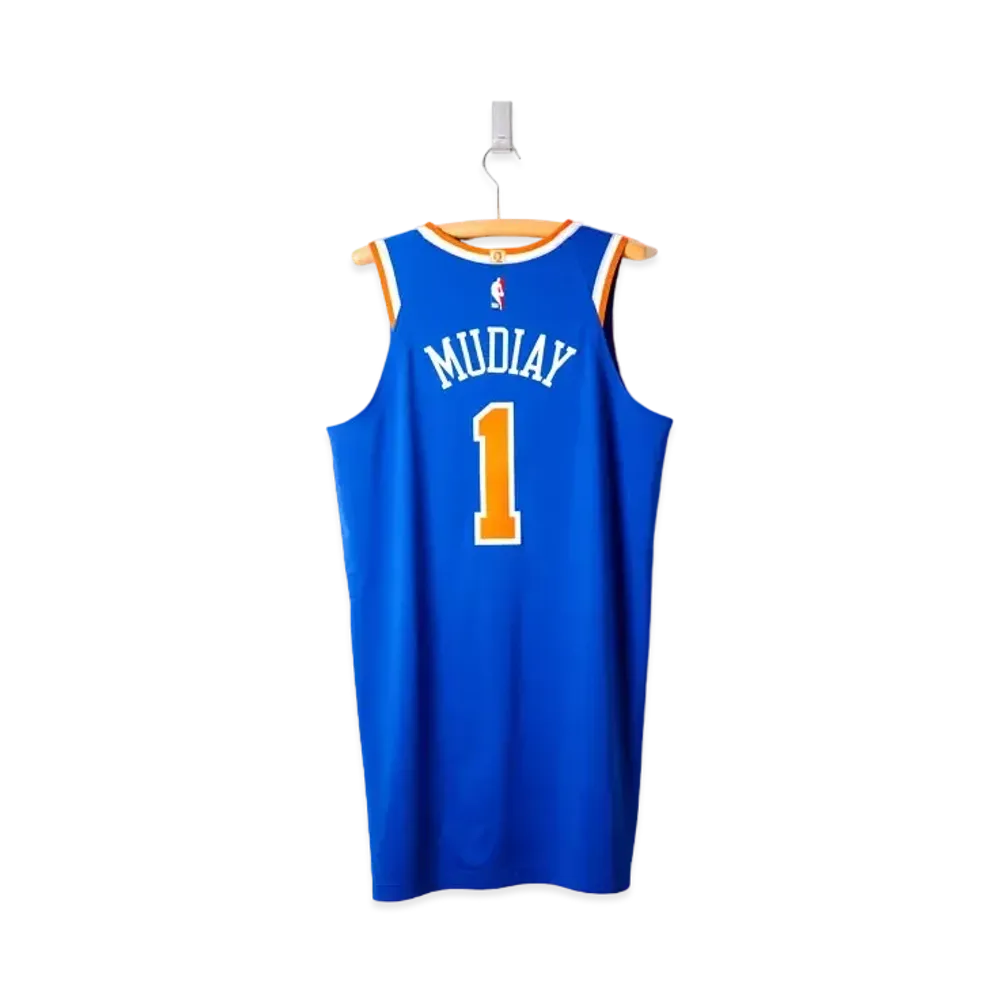 #1 Emmanuel Mudiay New York Knicks 2018-19 "Icon"
