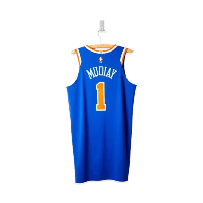 #1 Emmanuel Mudiay New York Knicks 2018-19 "Icon"