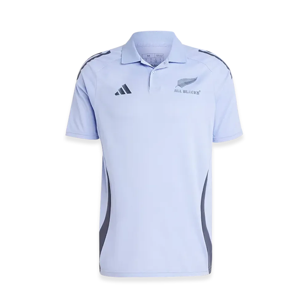 adidas All Blacks Rugby Short-Sleeve Polo Shirt "Blue Spark/Shadow Navy"