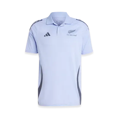adidas All Blacks Rugby Short-Sleeve Polo Shirt "Blue Spark/Shadow Navy"