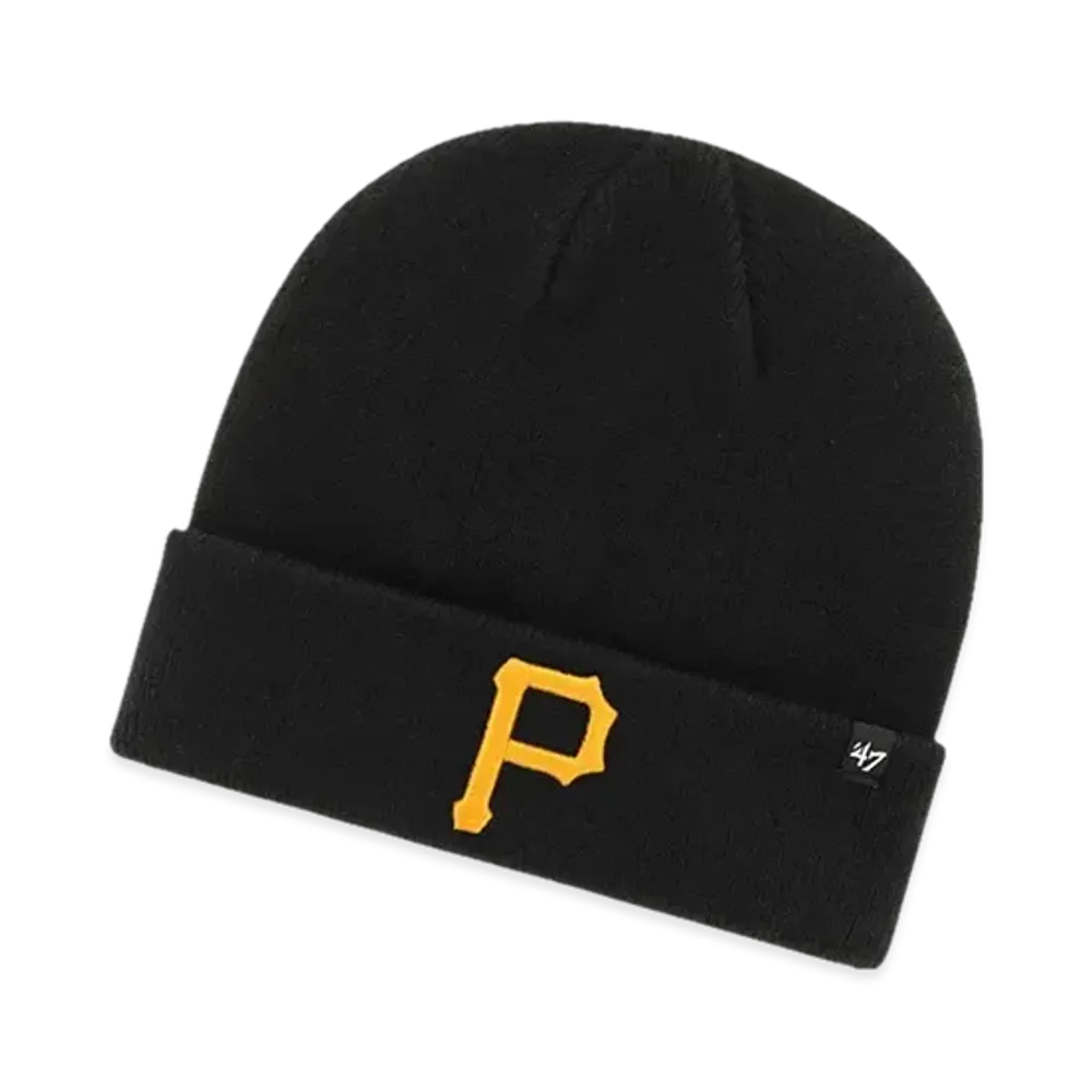 47 MLB Raised Cuff Knit "Pirate Black"