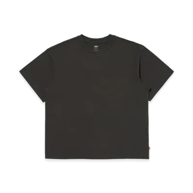 Levi's Box Cropped T-shirt "Black"