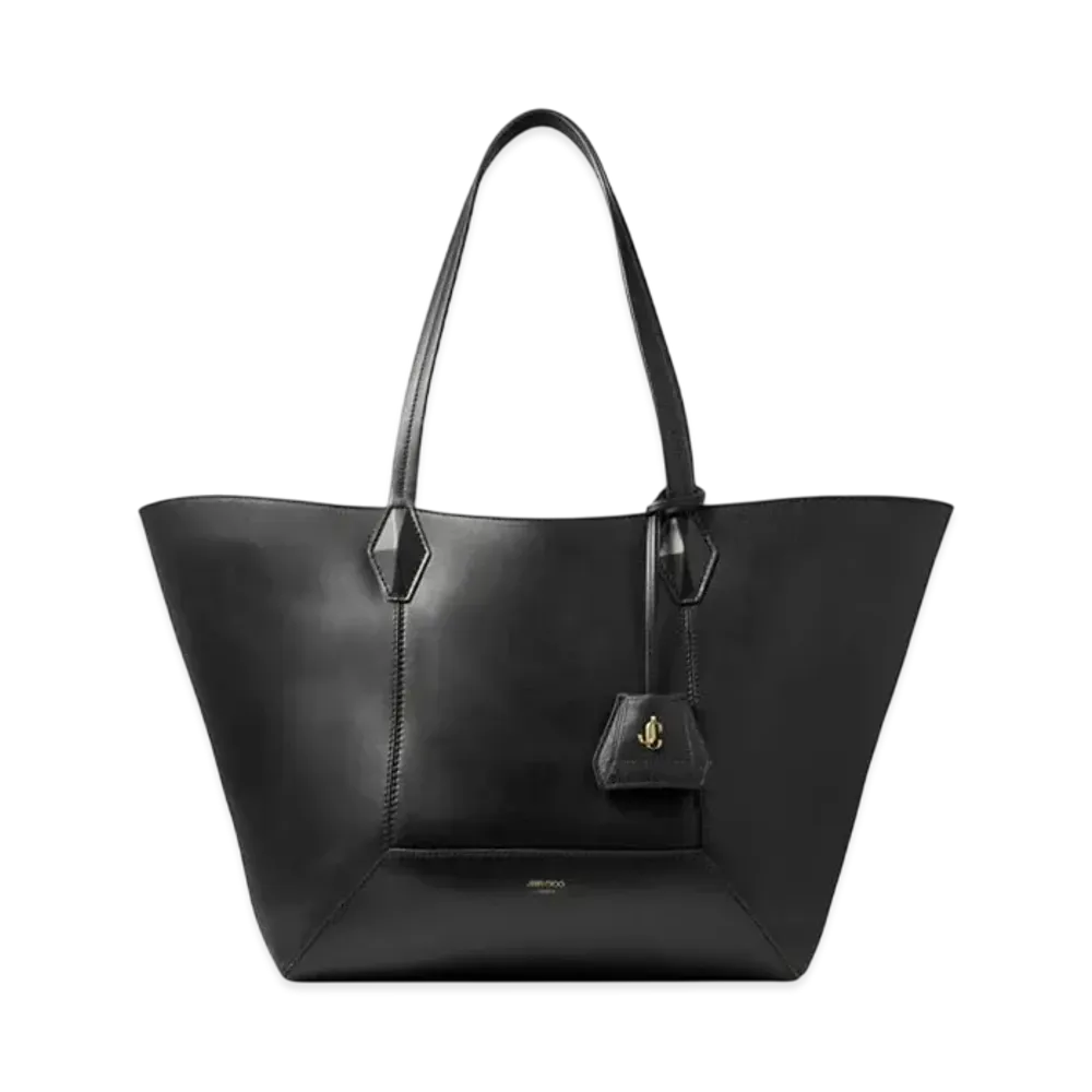 Jimmy Choo Diamond Tote/M Calf Leather "Black"