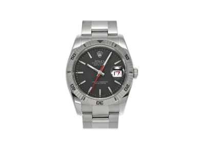 ROLEX Datejust Turn-O-Graph "Black/Stainless Steel/White Gold"